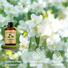 Wuvezrub Jasmine oil drops for DIY fragrance like candles and soaps.