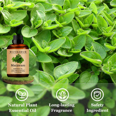 Wuvezrub marjoram oil dropper close-up for precise fragrance blending