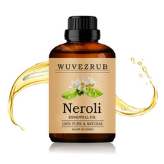 Wuvezrub Neroli oil bottle with precision dropper for accurate dosing.