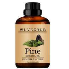 Wuvezrub Pine essential oil 240ml bottle ideal for diffusers and DIY blends.