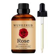 Wuvezrub rose essential oil bottle 120ml for diffusers and natural fragrance.