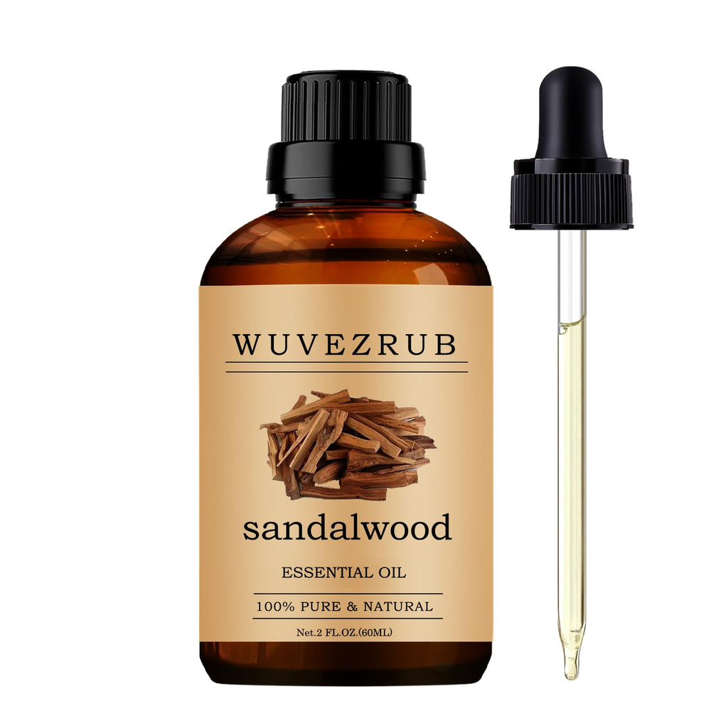 Wuvezrub sandalwood oil bottle for diffuser aromatherapy use