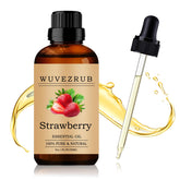 Wuvezrub Strawberry Essential Oil bottle with dropper for pure aroma