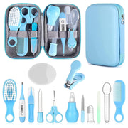 WXA baby grooming kit collection with multiple tools for easy at-home newborn grooming.