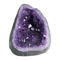 WYJHYZN amethyst cluster raw tower enhances meditation space with calming purple energy.