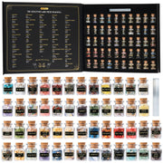 Wyspell bulk crystals 50-pcs box; organized spell jar storage.