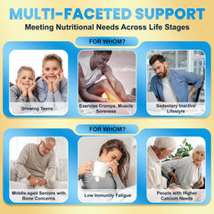 WyuuKi two-pack calcium citrate gummies emphasizes convenient family use