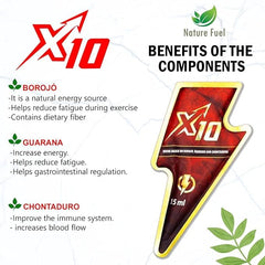 X10 on-the-go usage with sachet ready to use