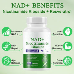 Xaarty NAD bottle on wood surface suggests premium wellness packaging and easy shelf display.