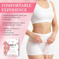 Xagnum Bolace GLP-1 patch prepared for application on clean, dry skin