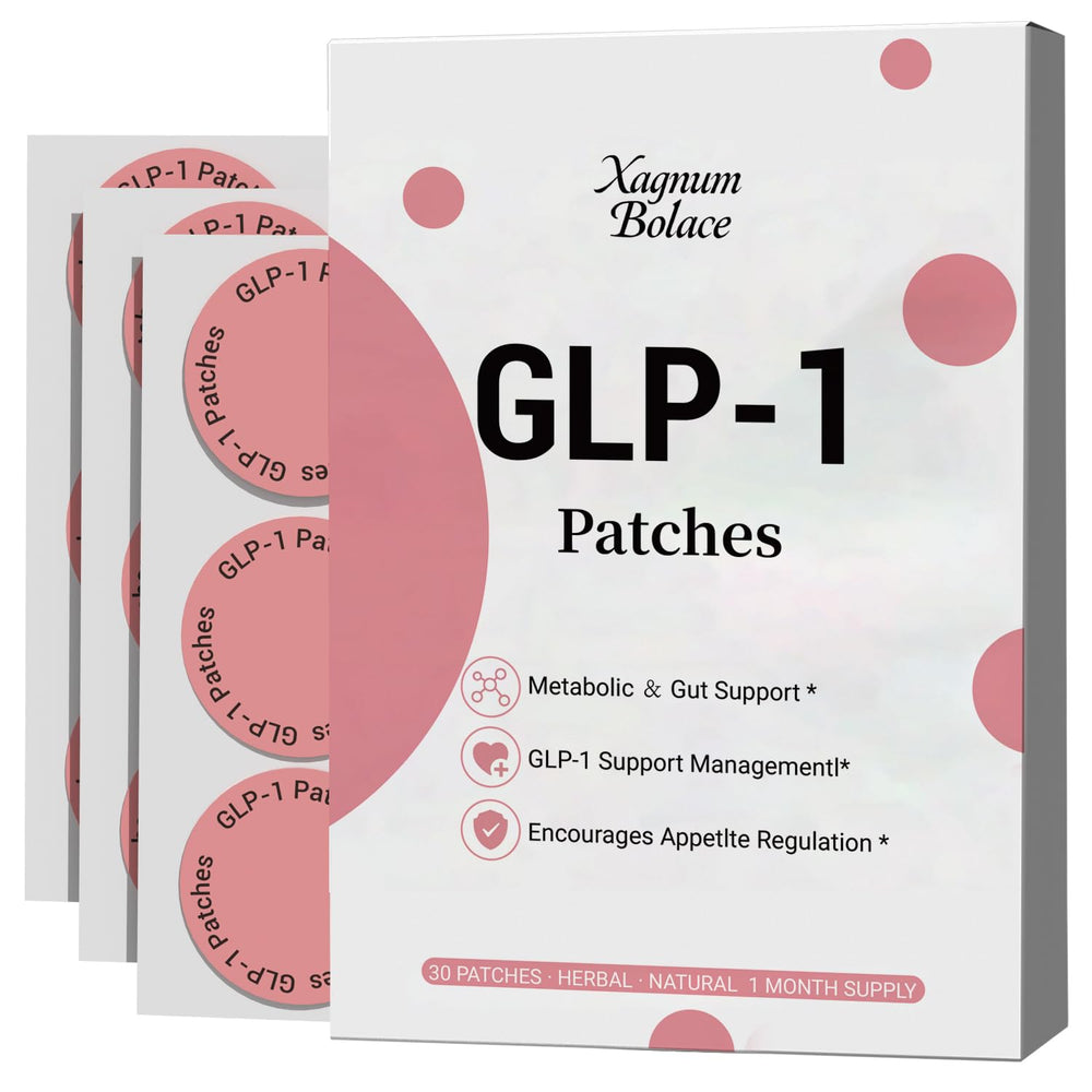 Xagnum Bolace GLP-1 patch packaging with clear labeling for easy use