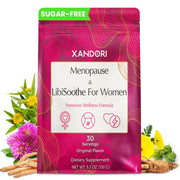 Xandori menopause powder bottle for daily hormonal balance