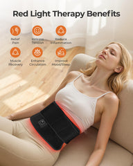 XASLA red light therapy mat back view shows cordless on-the-go convenience.