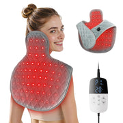 Xasla neck wrap delivers targeted red light therapy with soothing warmth.