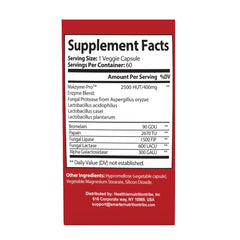 Xcentials Digestive Enzyme Detox capsules aid smooth digestion after meals.
