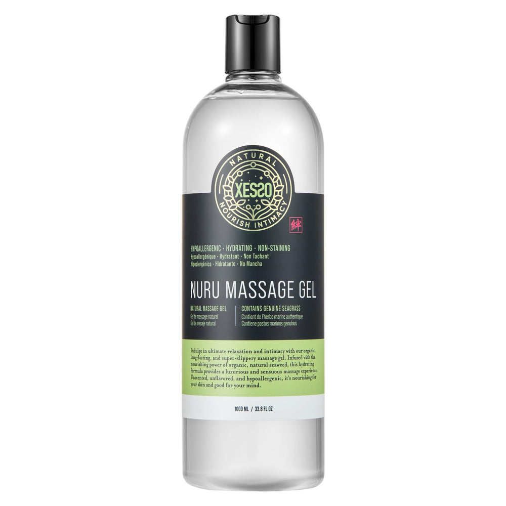 XESSO Nuru Gel delivers a silky glide for a luxurious massage
