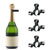 XGNG champagne bottle edge clip – large holds candles securely for chic party setups