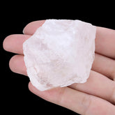 XIANNVXI clear quartz raw crystal close-up with natural facets, ideal for decor and energy grids.
