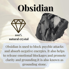 XIANNVXI Obsidian natural patterns capture one-of-a-kind charm for gift-worthy displays.