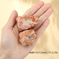 XIANNVXI Sunstone natural color variation displayed for collection and display.