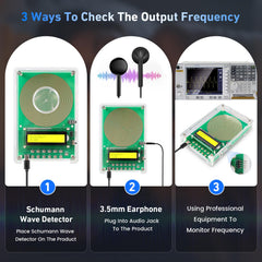 XIKDS frequency range control knob enabling personalized meditation and relaxation.