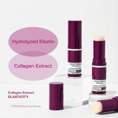 XILRVON Calcium Volume Multi Balm neck application for firming and smoother skin.