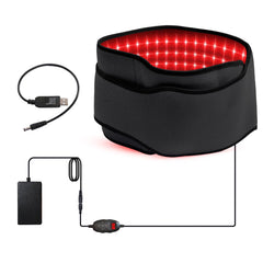 xingruyu red light therapy belt wrapped on the back for targeted warmth and relaxation