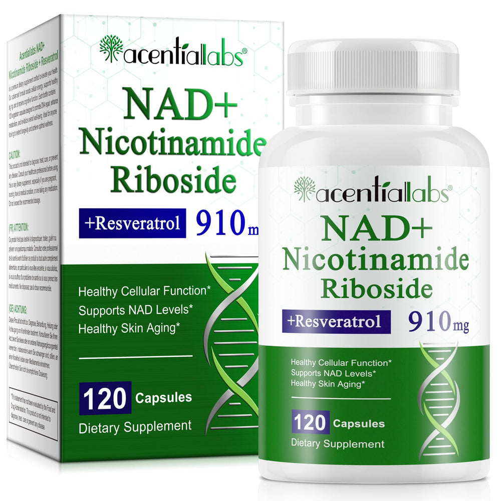 XINSZLIN NAD supplement bottle front view for daily cellular support.