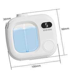 XIYIUSSM portable diffuser with rechargeable battery for on-the-go aromatherapy.