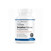 XORYTEN Sciatica Relief bottle with capsules may support nerve comfort during daily movement.