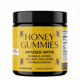 XPDGVS Honey Gummies bottle close-up for daily wellness.
