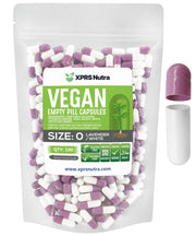 XPRS Nutra Size 0 empty capsules with transparent shells for precise filling.