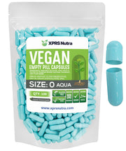 XPRS Nutra Size 0 empty capsules in a 100-count pack for DIY supplements