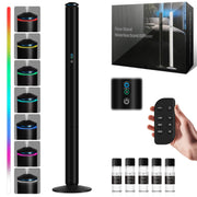 XspideM waterless diffuser tower in black finish for premium spaces, whisper-quiet aroma