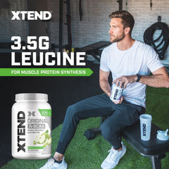 Xtend NSF-certified label on tub indicating trusted quality