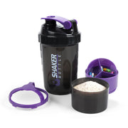 XTKS Shaker Bottle leak-proof lid keeps drinks secure during workouts