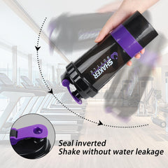 XTKS Shaker Bottle pill and powder storage for on-the-go use