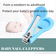 XUJINCN blue baby nail clipper designed for precise, safe nail shaping.