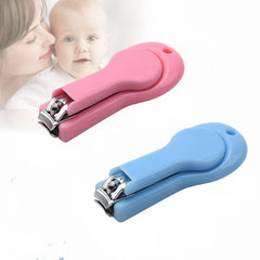 XUJINCN pink baby nail clipper with gentle trimming and child-friendly grip.