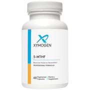 XYMOGEN 5 MTHF bottle front view highlighting high-potency folate label