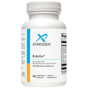 XYMOGEN B Activ bottle with capsules supports daily energy and mood in a convenient daily routine.
