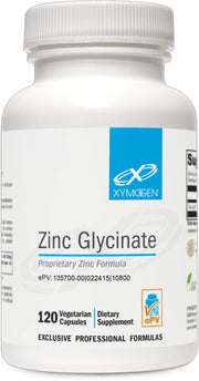 XYMOGEN chelated zinc glycinate capsules for daily use and absorption