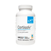XYMOGEN Cortisolv bottle front showing packaging for daily cortisol support.