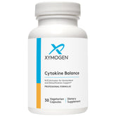 XYMOGEN Cytokine Balance bottle with capsules for daily antioxidant support
