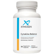 XYMOGEN Cytokine Balance bottle with capsules for daily antioxidant support
