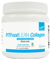 XYMOGEN FIT Food Lean Collagen bottle ready for post-workout shake