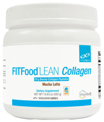 XYMOGEN FIT Food Lean Collagen bottle ready for post-workout shake
