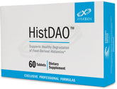 XYMOGEN HistDAO tablet close-up showing 20,000 HDU for histamine support
