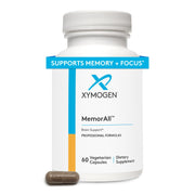 Xymogen MemorAll bottle front view with capsules for daily brain support.