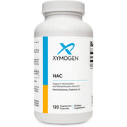 XYMOGEN N-Acetyl-Cysteine 600mg bottle for daily detox support.